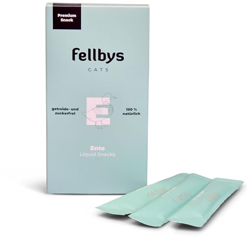 Produktbild von Fellbys Katzensnacks Liquid Ente - 6 x 15 g