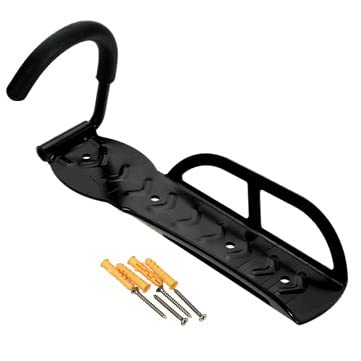 The LOONA 3D Studio Bicycle Wall Mounted Hook Holder Cycle Stand Hanger Storage Rack – Durable, Space-Saving Design for Home & Garage, Organized, and Off The Ground.