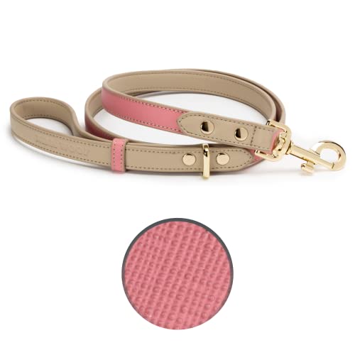 NINA WOOF Rio Dog Lead, Vegan Leather Dog Leads for Small dogs to Large Dogs, Durable Walking and Dog Training Leads