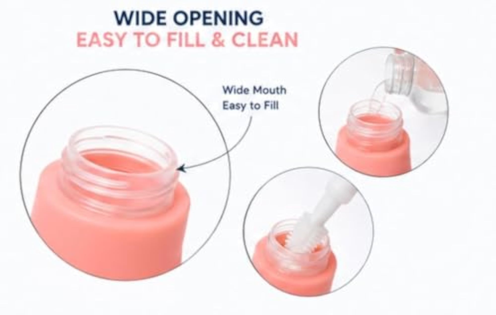 11 PCS Refillable Silicone Travel Bottle Set for Toiletries