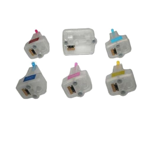 Cartouches rechargeables avec puce permanente pour HP Photosmart C7180