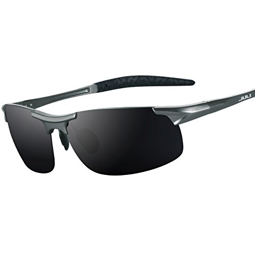 JULI Sports Sunglasses,Polarized for Men Women