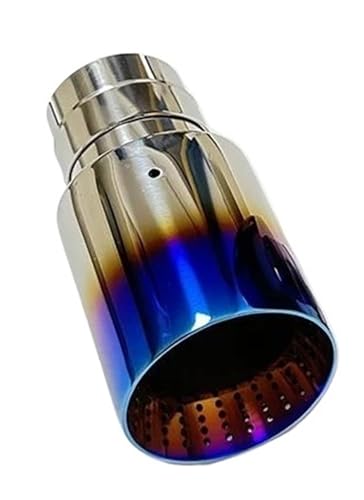 Silencieux d'échappement tuyau inox grand diamètre queue gorge auto
