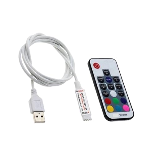Télécommande USB pour bande lumineuse LED de TV dans le salon