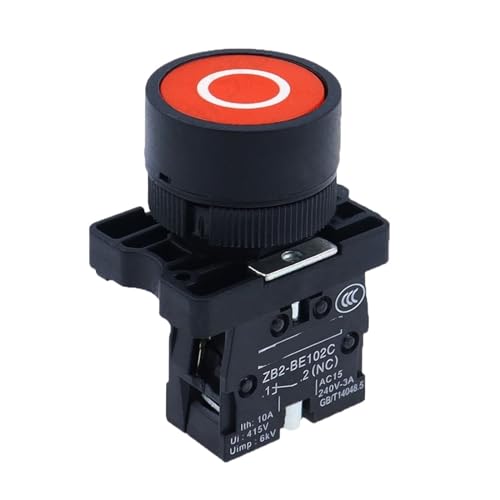Bouton poussoir momentané XB2 22mm pour remplacer un contact usé