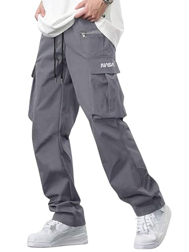 Image of DEEMOON Men's Cargo Pants Outdoor Hiking Multi-Pocket Utility Long Trousers | Men's Cargo