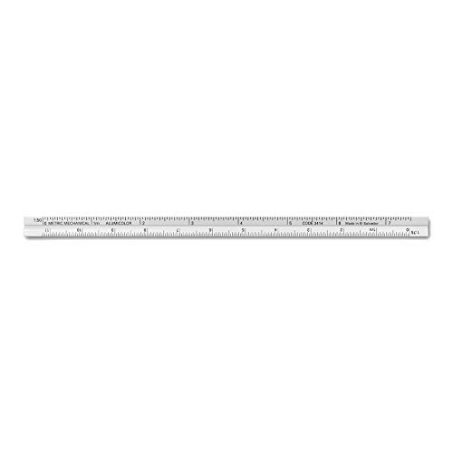 Regla mecánica métrica de aluminio Alumicolor 15 cm miniatura 2