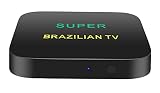 SUPERBRAZILIAN IPTV Brazil HD Video Player, Wi-Fi/Bluetooth, 2G+8G, OS Android 9, with Keyboard and