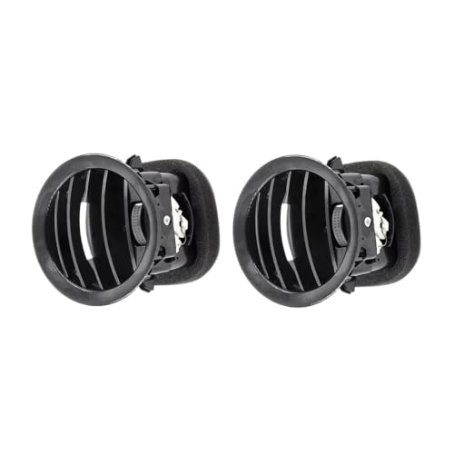 Grille aération A/C noir chromé pour console de Corsa D et Adam