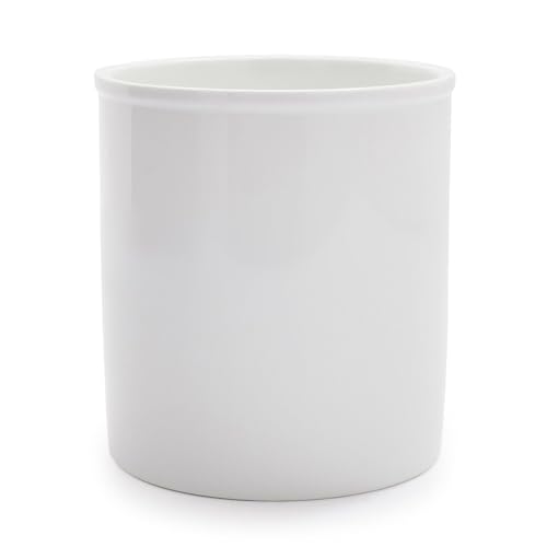 Sur La Table Kitchen Tools: Essential Stainless Steel Sets for Every Cook 8 Sur La Table White Porcelain Utensil Crock – Countertop Holder for Cooking Tools, Classic Kitchen Organizer, Dishwasher, Minimalist Design Matches Any Decor