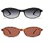 Black/Grey&tortoise/Brown