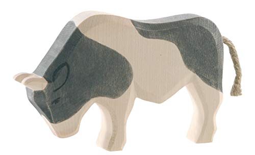 Ostheimer Taureau noir figurine en bois pour enfants