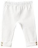 United Colors of Benetton Unisex Baby Pantalone 3P4ZAF00U Formende Legging, Bianco 074, 68