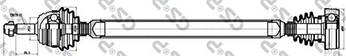 GSP 253005 Antriebswelle