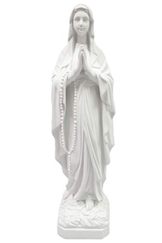 25  Our Lady of Lourdes Virgin Mary Statue Sculpture Figure Vittoria Collection Made in Italy