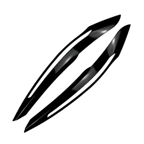 Sourcil phare pour BMW Série 1 F20 F21 2011-2014 noir brillant