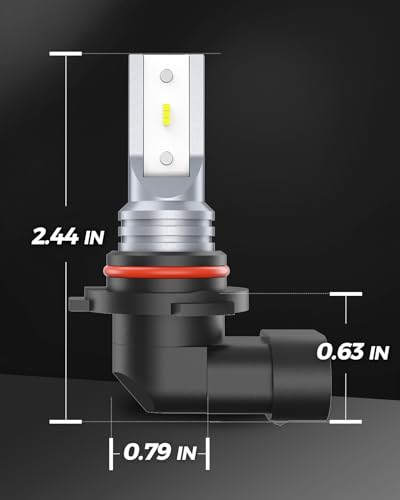 Image of Marsauto H10 9145 LED Fog Light Bulb 9140 LED Fog Lamps Super Bright CSP Chips 6000K Cool White Play and Plug, 360-degree Illumination, Non-polarity, Powersports Accessory Light Kits
