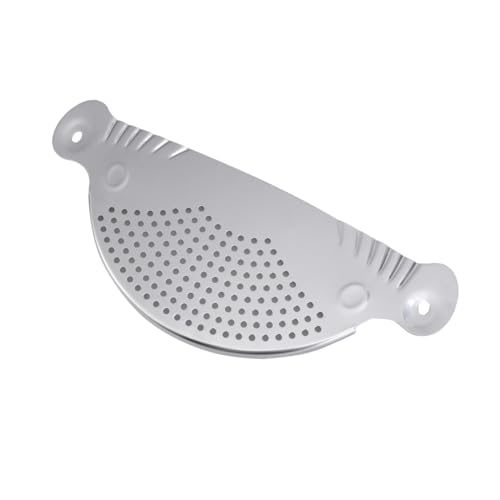 KICHOUSE Escurridor De Pasta Inoxidable Colador De Ollas Asas Fácil De Usar y Limpiar