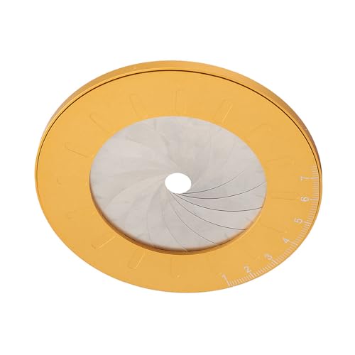 Professionelles Zeichenwerkzeug für Runde Kreise aus Metall, Edelstahl, Widerstandsfähig, Einfach zu Bedienen, Genaue Skala, Kleines Volumen, Geeignet für Design, Zeichnen, Büro