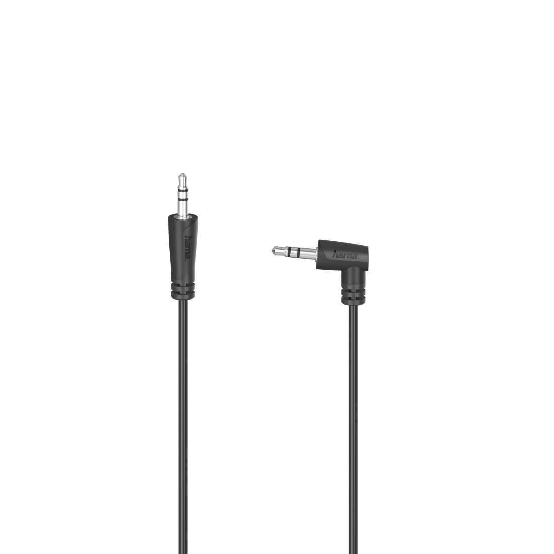 Hama Cavo audio, f. jack maschio 3,​5 mm 90° - f. jack maschio 3,​5 mm,​stereo, 1,​5 m