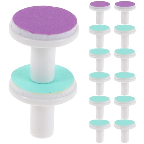 WATIIFUFU Elektrische Babynagelfeilen Ersatzköpfe Sanfte Nageltrimmer Aufsätze für Neugeborene und Kompatibel mit Gängigen Modellen Sichere Nagelpflege Einfache Installation