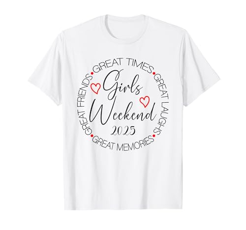 Girls Trip 2025 Groupe assorti pour femme T-Shirt