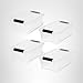 IRIS USA 4-Pack Storage Bins with Lids, 13 Quart, Made in USA Stackable See-Through Organizing Solution Latches Durable Nestable Containers Secure Pull Handle, BPA-Free Plastic
