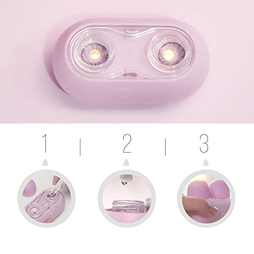 Generic Limpador de Lentes de Contato Ultrassônico Bonito Alta Vibração 3 Minutos Desligado Automáti