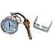 AllPoints 62-1050 Temperature Gauge, dishwasher/booster, 3/8" union, 2" dial, 0 - 220?F-62-1050