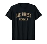 Oak Forest High School HS Oak Forest IL Vintage Sports T-Shirt