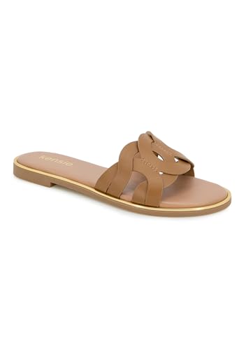 Sandale plate kensie Femme Milla nu-pieds légers et confortables
