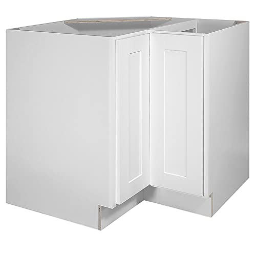 Image of Design House Brookings Kitchen Lazy Susan Cabinet, 36 inch, White