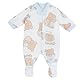 chico Baby - Jungen Overall mit Frontöffnung Bottone, Bianco, 1M