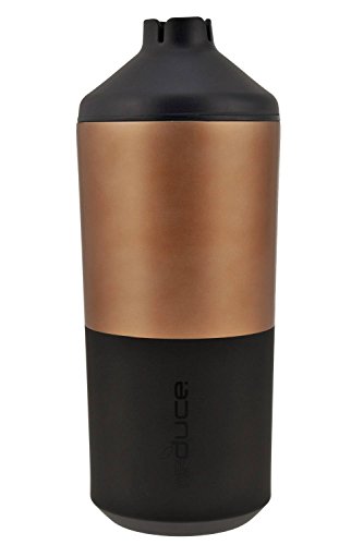 REDUCE Portable Wine Bottle Cooler - Stainless Steel, Insulated Chiller, Copper, 750ml