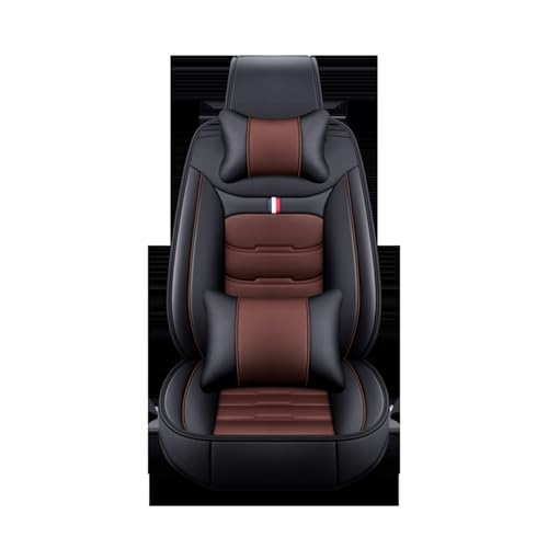Housse de siège de voiture en cuir café idéale pour vos voyages en Hyundai Tucson