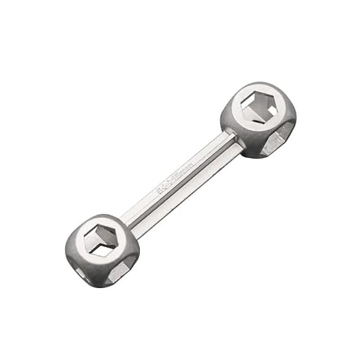 Bone Wrench Multipurpose Hexagon Sleeve Tool 10 in 1 Mini Pocket Size Portable Repair Bicycle Riding Hand