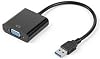 Adaptador USB a VGA para monitor, convertidor VGA a USB 3.0/2.0 | Cable de video 1080P para múltiples pantallas para laptop, desktop, HDTV, monitor y proyector, compatible con WIN7, WIN8, Vista 2