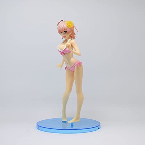 Keibek Accessories Limited Edition Japanese Anime My Teen Romantic Comedy Snafu Yuigahama Yui Standing Swimsuit Pretty Girls Action Figure 18Cm Adult Toy Ornament Models Figurines Collectibles #TOP7