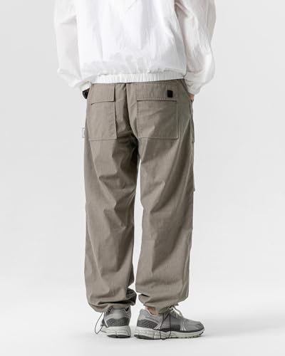 Unisex Casual Work Pants, Breathable Fabric, Multi-Pocket Straight Fit Trousers for Outdoor & Daily Wear3