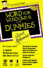 Word 6 for Windows For Dummies Quick Reference