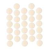 TOPPERFUN 50 Pezzi Scrubber Esfoliante Per Il Viso Detergente Viso Per Una Pulizia Profonda Esfoliante Luffa Naturale Dischetti Per La Rimozione Della Pelle Morta Scrub immagine