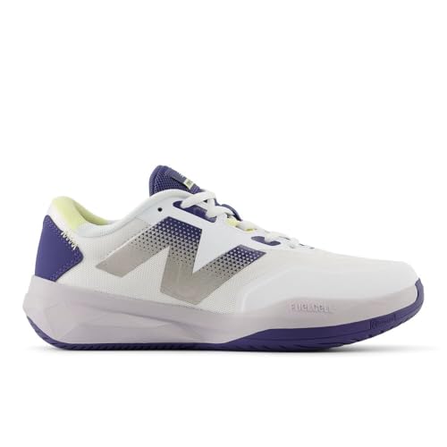 New Balance New Balance Women's FuelCell 796 V4 Tennis Shoe, White/Dream State/Parchment, 12 XW