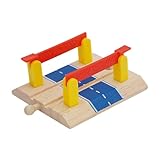 barriere passage a niveau code de la route Bloc routier de train ferroviaire - ce modèle de barrage routier est livré avec la collection de jouets de barrage routier amusants, apporte des détails vifs, un modèle de barrière de garde-corps pour jouer