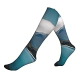 LHDGSJE Islands And Mountain Compression Socks For...