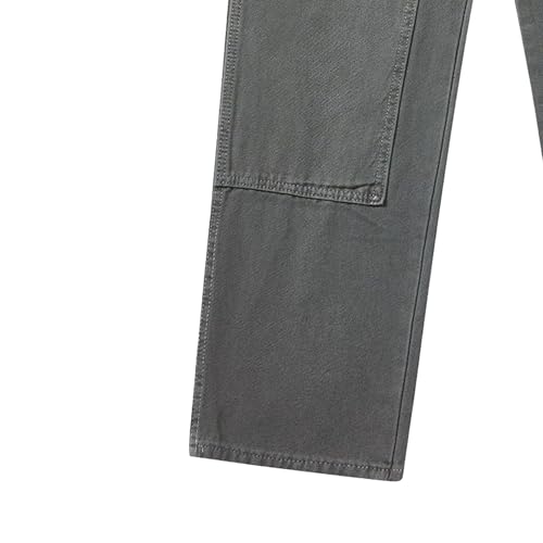Cargo Work Pants for Men Loose Pants for Men Men's Straight Loose Overalls Casual Overalls with Pockets2
