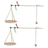 MILISTEN 2 Piezas 100g Balanza De Cocina Escala De Viaje Escala De Maleta Escala...