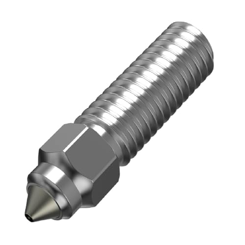 SainSmart Kit de Bicos de Alto Fluxo Oficial Creality K1, Bicos de Aço de 0,4 Mm, 0,6 Mm E 0,8 Mm Fe