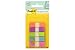 Post-it Flags with On-the-Go Dispenser, Assorted Bright Colors, 1/2-Inch Wide, 100/Dispenser, 1-Dispenser/Pack
