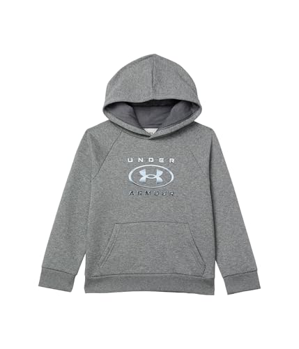 Under Armour Boys' Rival Fleece Chrome Logo Hoodie (Big Kids)
