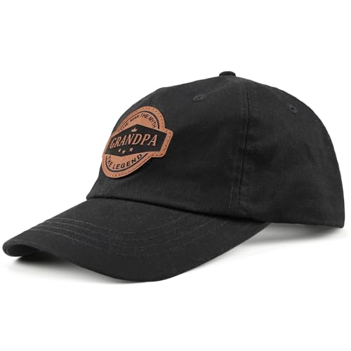 Image of Grandpa Hats for Men, Birthday Gifts for Grandpa, Gift from Grandkids, Funny Trucker Hat Baseball Cap